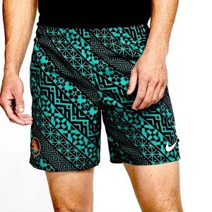 Nike Dri-Fit Challenger Running Shorts Neptune Green/Black Large
